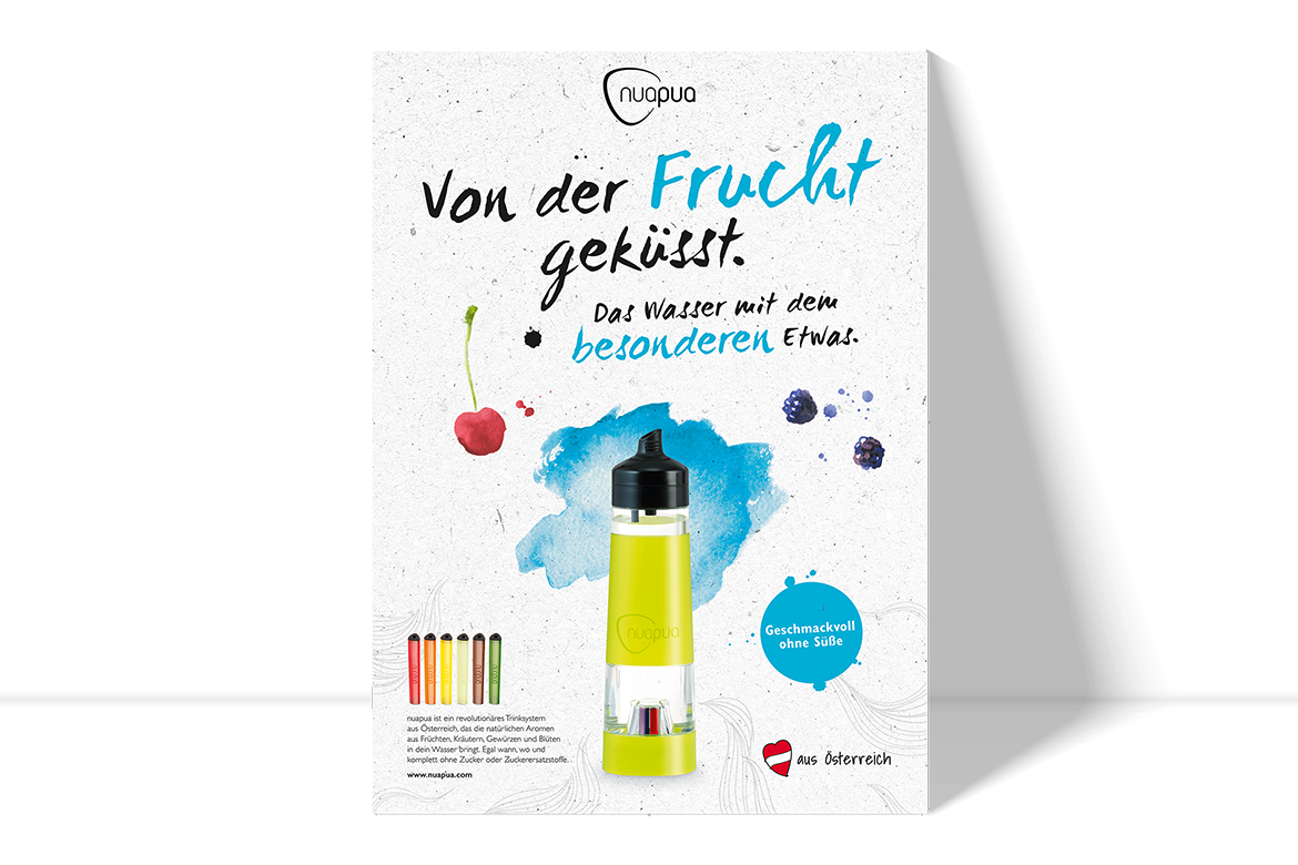 nuapua Von der Frucht geküsst Plakat