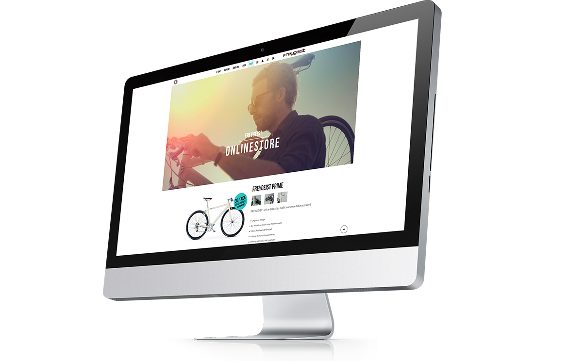 freiygeist Screenshot Website