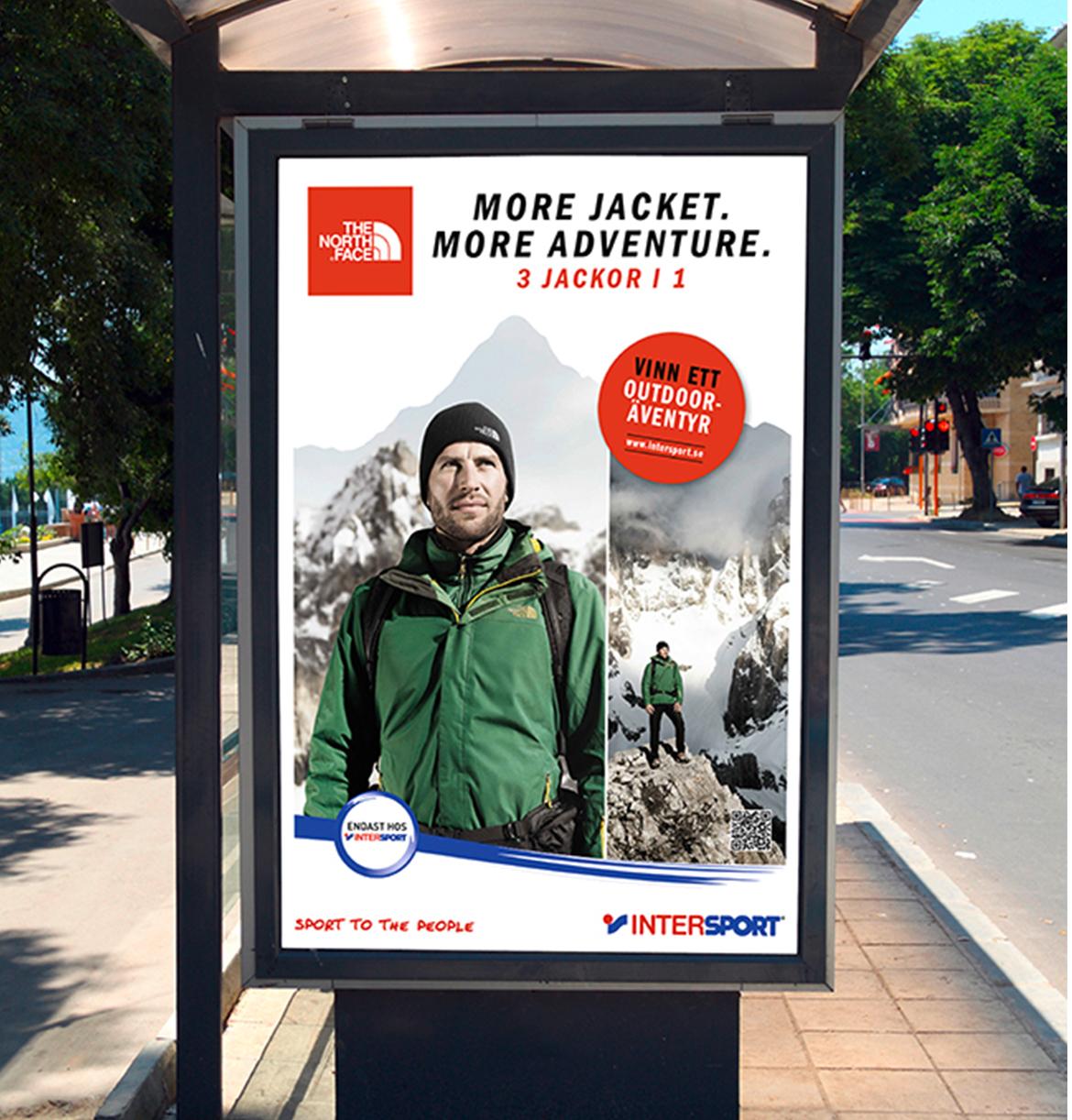 TNF More Jacket. More Adventure. Kampagne